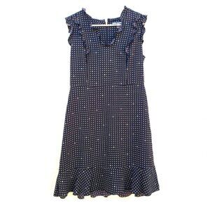 KARL LAGERFELD PARIS - Hearts and Polka-dot Ruffle Dress Size 8